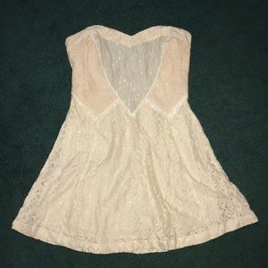 Kimchi Blue Urban Outfitters strapless dress